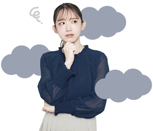 悩む女性